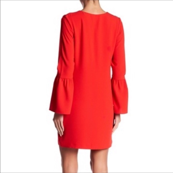 Leyden Red Dress - Picture 2 of 8